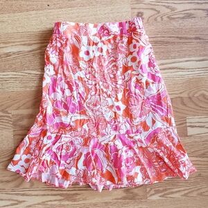 EUC Lilly Pulitzer Floral Skirt, Size S. 2 for $20! 🌟